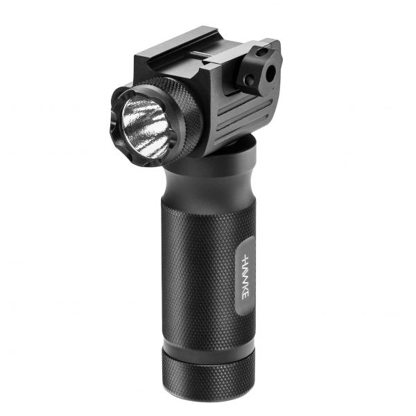 Hawke flashlight and laser grip for Weaver rail