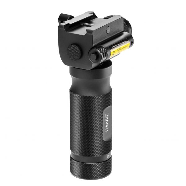 Hawke flashlight and laser grip for Weaver rail