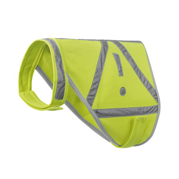 Hunter reflective vest for dog yellow