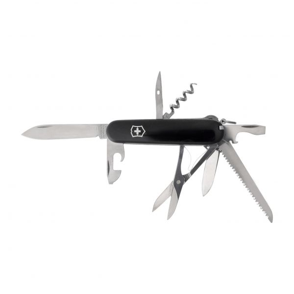 Huntsman pocket knife 1.3713.3 black, celidor 91mm