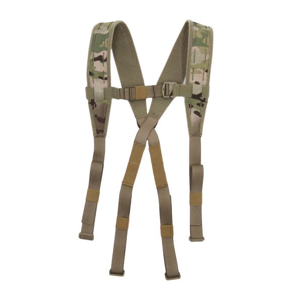 Husar low-profile belt suspenders - Multicam