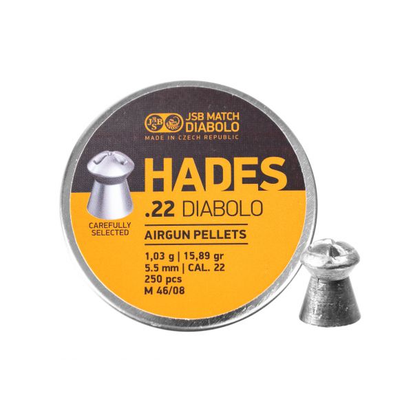 JSB Hades 5.5/250 diabolo shot.