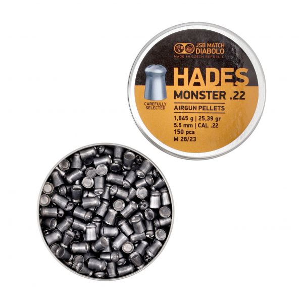 JSB Hades Monster .22 5.5/150 diabolo shot.