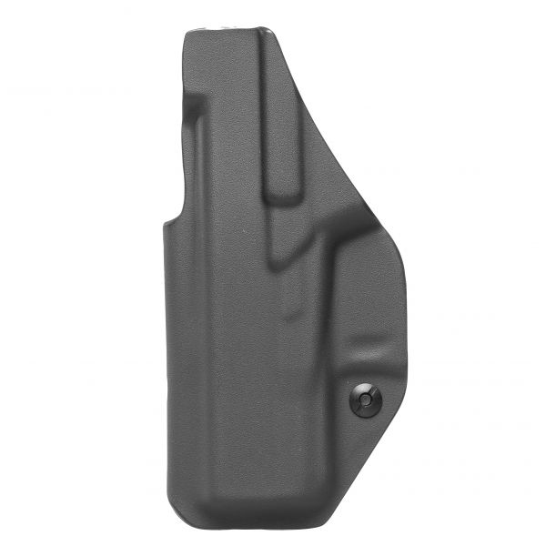 Kabura RH Holsters IWB do Glock 43X rail, pełny sweatguard, flushclip 40 mm, prawa, czarna