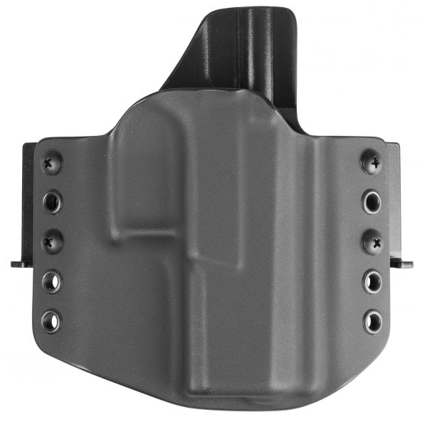 Kabura RH Holsters OWB do Glock 17 / 22 / 31, 1/2 sweatguard, speedloops 40 mm, prawa, czarna
