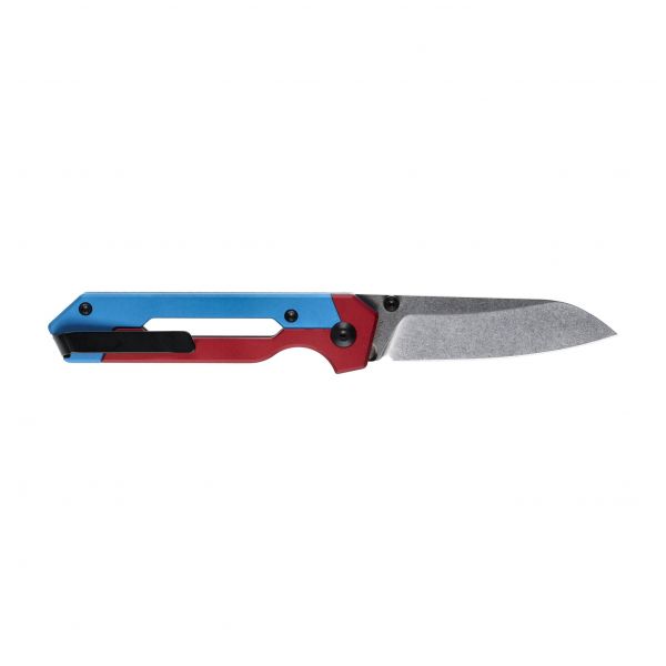 Kizer Hyper Ki3632A1 blue-red knife, composition