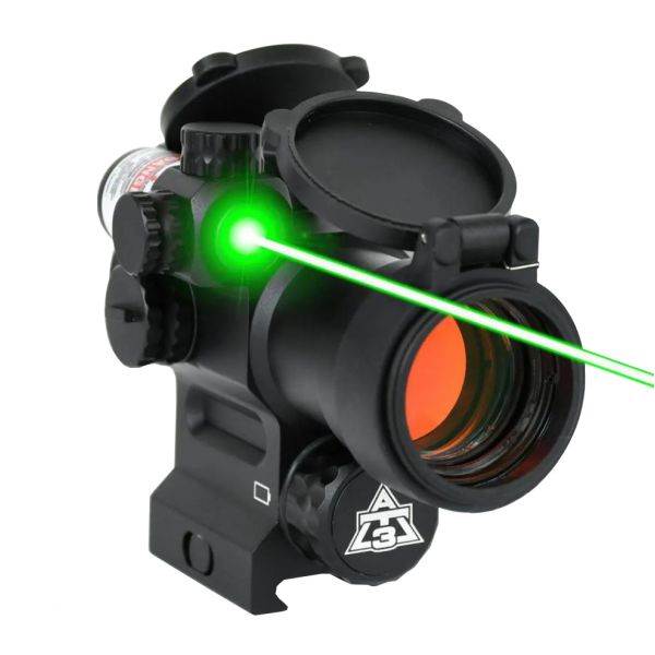 Kolimator AT3 Tactical LEOS 2 MOA z zielonym laserem