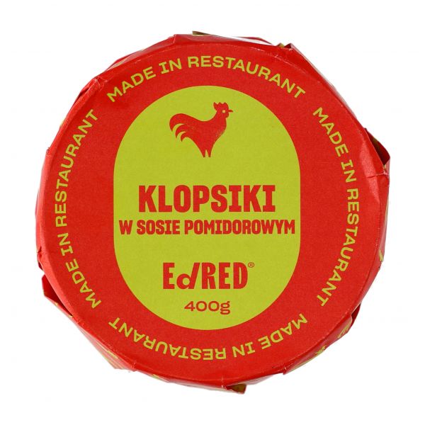 Konserwa Ed Red Casual Klopsiki drobiowe w sosie pomidorowym 400 g