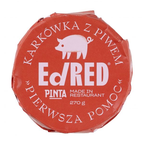 Konserwa Ed Red Originals Karkówka z piwem "Pierwsza Pomoc" 270 g