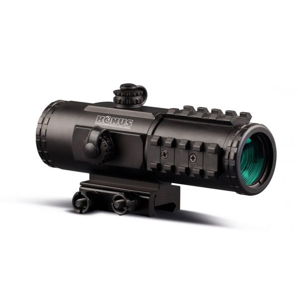 1 x Konus Sight Pro PTS2 3x30 weaver rifle scope