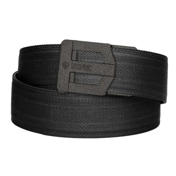 KORE Esse G3 Garrison trouser belt with tw black