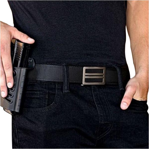 KORE Essentials X1 plastic trouser belt black