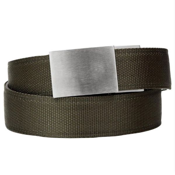 KORE Essentials X4 green plastic trouser belt