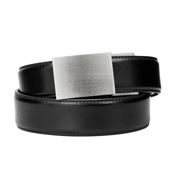 KORE Essentials X4 leather trouser belt black