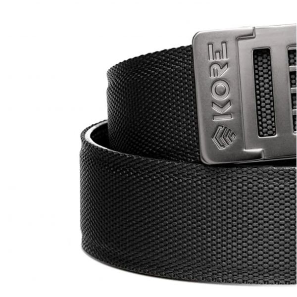 KORE Essentials X6 plastic trouser belt black