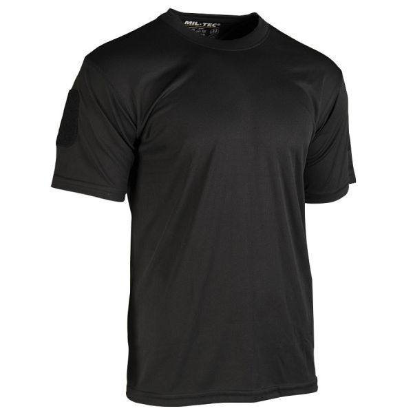 Koszulka męska Mil-Tec taktyczna czarna