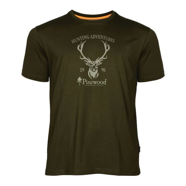 Koszulka męska Pinewood Red Deer zielona