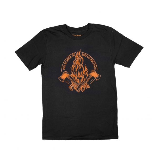 Koszulka męska TigerWood Poza Szlakiem czarna