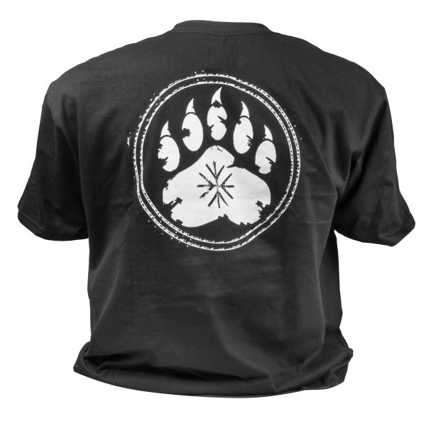 Koszulka męska TigerWood Szepty Puszczy czarna