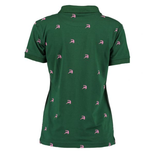 Koszulka polo damska OS-Trachten zielona