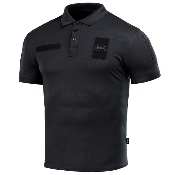 Koszulka polo męska M-Tac Elite Tactical Coolmax czarna