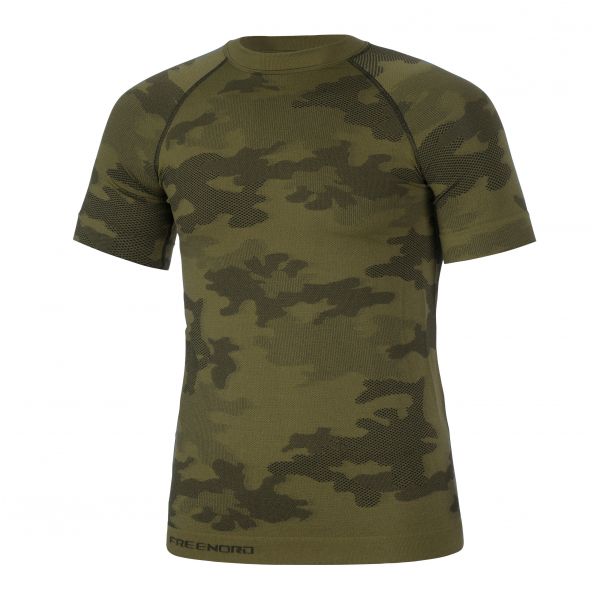 Koszulka termoaktywna męska FreeNord Tactical moro-khaki