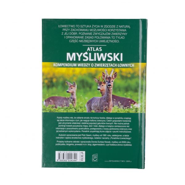 Książka „Atlas Myśliwski"

