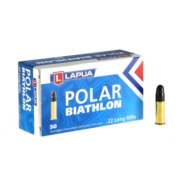 Lapua .22 LR Polar Biathlon 2.59g/40gr ammunition