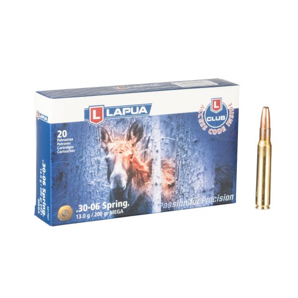 LAPUA .30-06 MEGA 13g/200gr SP ammunition