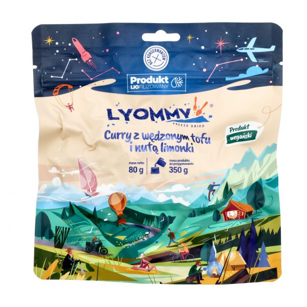 Lyomma curry with smoked tofu and a hint of lime 350 g