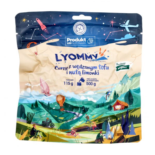 Lyomma curry with smoked tofu and a hint of lime 500 g