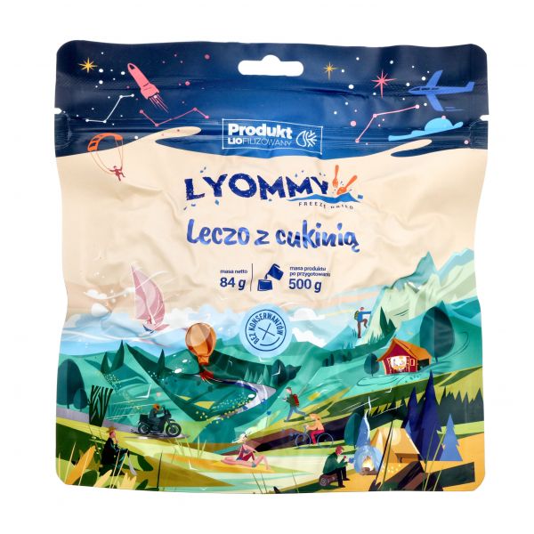 Lyomma leche with zucchini 500 g