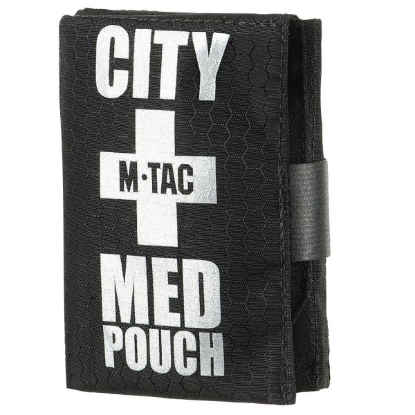 M-Tac City Med Pouch Hex black.