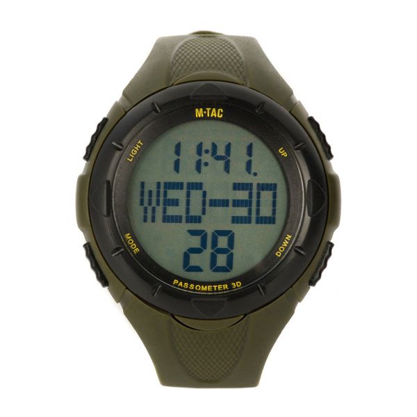 M-Tac tactical watch with steps. olive green