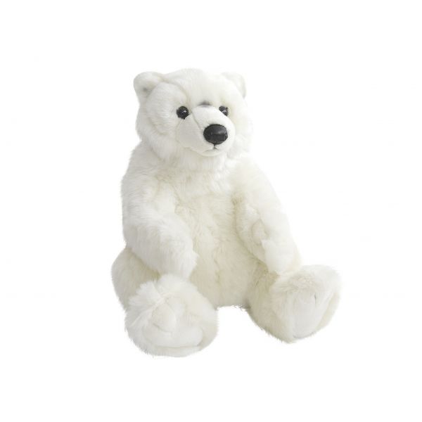 Maskotka Niedźwiedź polarny Nature De Brenne 32 cm