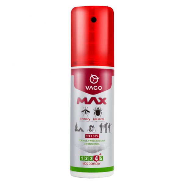 Max Vaco liquid for mosquitoes and ticks Deet 30% 80 ml