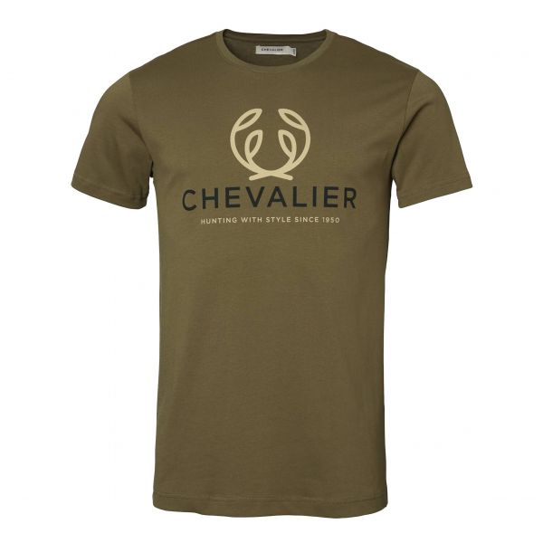 Men's Chevalier Logo Forest green T-shirt