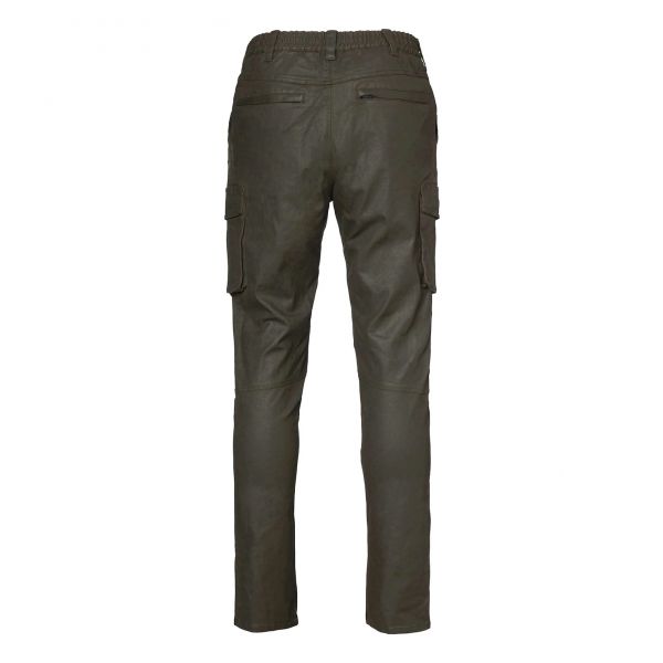 Men's Chevalier Vintage Leather Trousers Brown