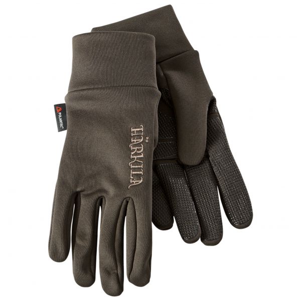 Men's gloves Härkila Power Stretch brown.