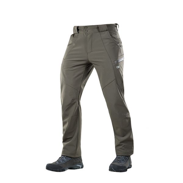 Men's M-Tac Soft Shell Winter olive pants