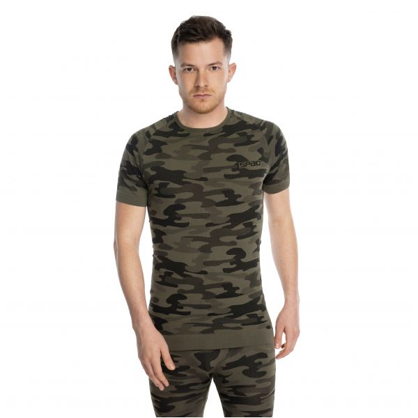 Men's Spaio Military 01 short sleeve t-shirt zi