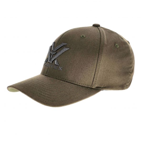 Men's Vortex Core Logo Flex olive baseball cap