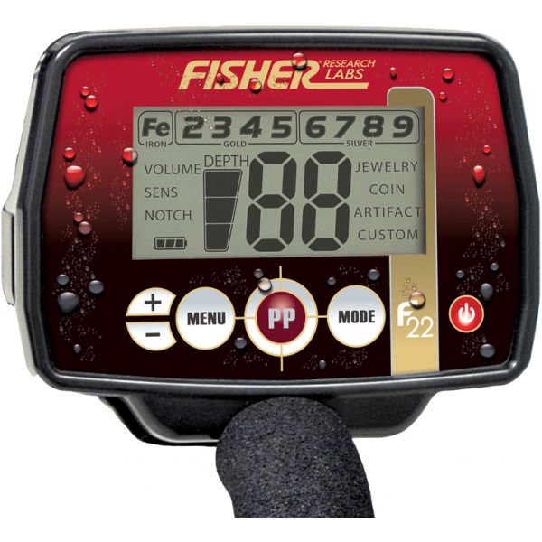 Metal detector Fisher F22 9''