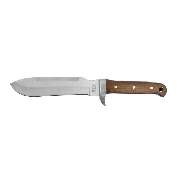 1 x MFH military knife + leather sheath