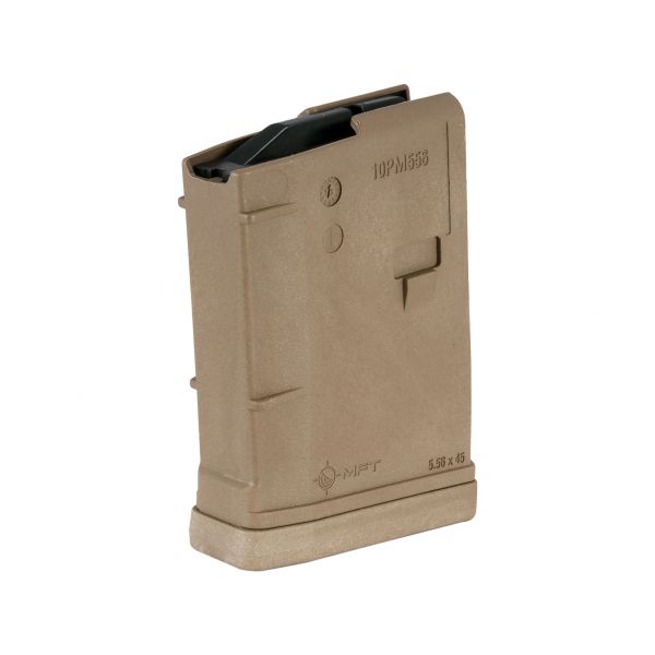 MFT polymer magazine for AR-15 FDE for 10pcs.