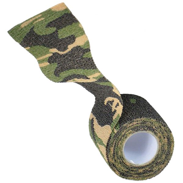 Mil-Tec 50 mm 4.5 m woodland camouflage tape