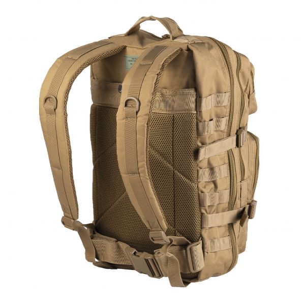 Mil-Tec Assault Pack Large 36 l backpack coyote