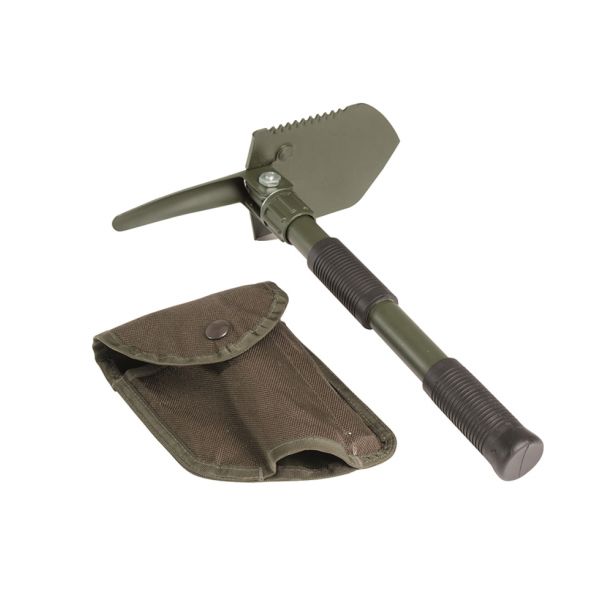 Mil-Tec Mini II green folding shovel
