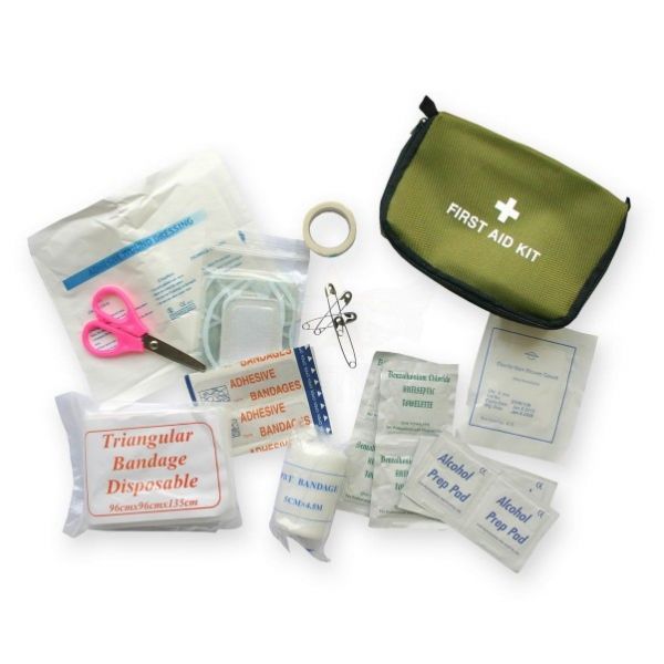 Mil-Tec small first aid kit 14x9x5 olive 16026001
