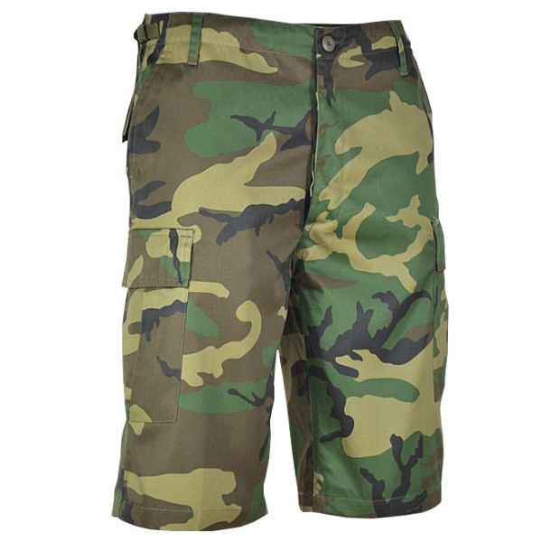 Mil-Tec woodland men's bermudas